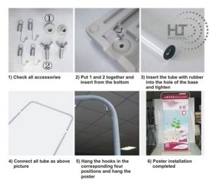 BANNER STAND OUTDOOR 80X180CM 3