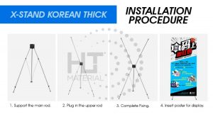 X STAND KOREAN THICK 12