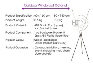 X STAND OUTDOOR 1