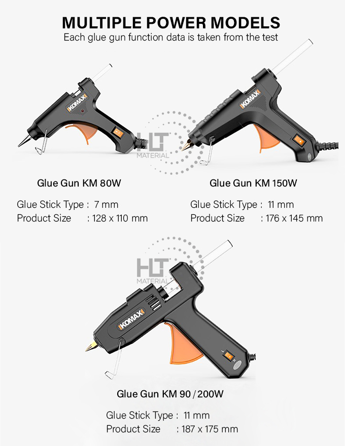 KOMAX GLUE GUN HLT Material Sdn Bhd Penang, Malaysia.